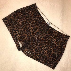 Cheetah Pattern Shorts